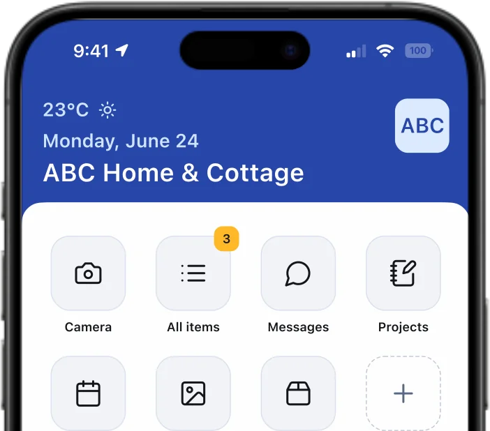 JobBuddy home dashboard